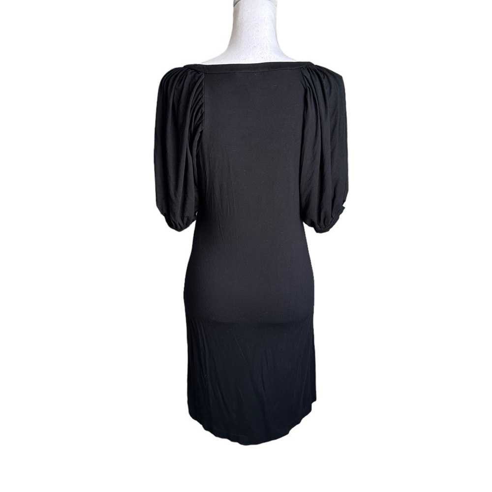 Banana Republic Black Square Neck Dress Size Small - Picture 3 of 17